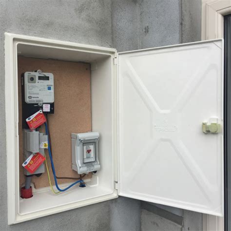 do outside cable boxs connect to the electric meter|replacing electrical meter box.